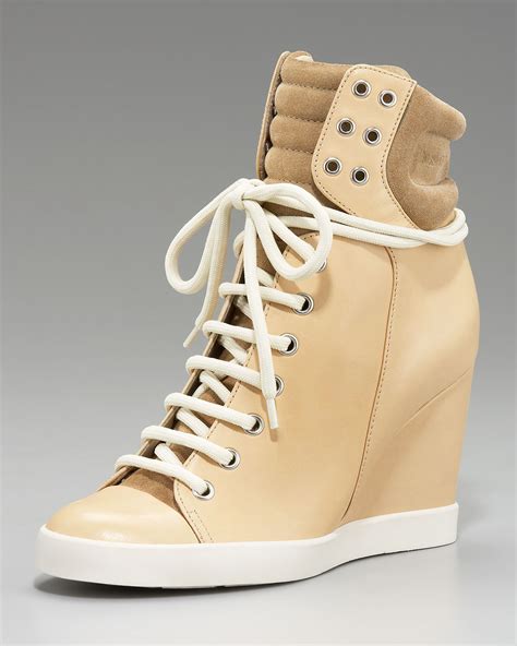 see by CHLOE. wedge sneakers